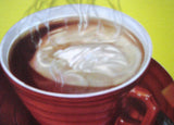 1940's Cup of Coffee Vintage Diner Advertising Poster