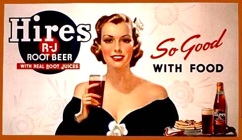 【Hires Root Beer】ヴィンテージ黒板（看板） Hires Root Beer】ヴィンテージ黒板（看板）
