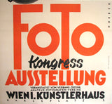 1930's Art Deco Vienna Austria Photography Exhibit Vintage Poster
