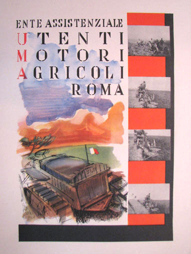Italy 1933 Napoli Farm Orange Plantation Agriculture Show Vintage Poster Reproduction, Multicolor