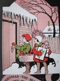 1937 Hope of a Nation Good Will Christmas WPA era Vintage Poster