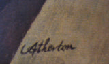 1947 John Atherton Barge Duluth, Minnesota Saturday Eve Post Poster