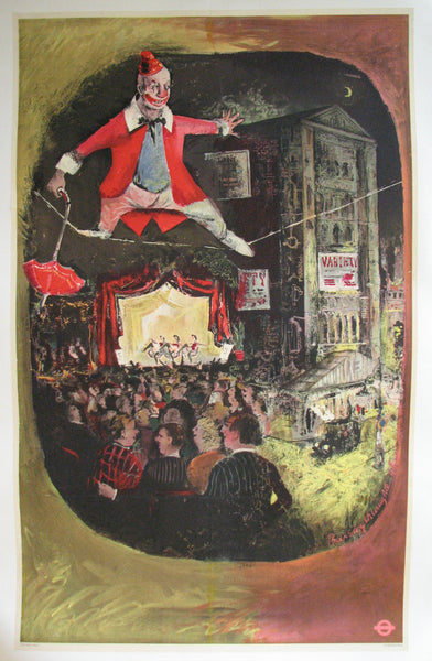 1949 Lewin Bassingthwaighte British Rail London Underground Poster
