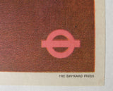 1949 Lewin Bassingthwaighte British Rail London Underground Poster