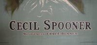 1907 Actress Cecil Spooner Vintage Strobridge Litho Co. Poster