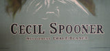 1907 Actress Cecil Spooner Vintage Strobridge Litho Co. Poster