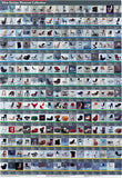 1990's Vitra Chairs Collection Modern Design Poster