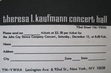 1964 John Coy Dance Company Vintage Poster NYC