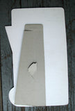 1950's Robert Clive Scooter or Moped Diecut Standup Advertising Sign