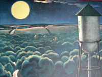 1947 John Falter Lovers Lane, Falls City, Nebraska Sat Eve Post Poster