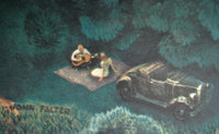 1947 John Falter Lovers Lane, Falls City, Nebraska Sat Eve Post Poster