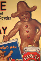 1920's Royal Baking Powder Original Vintage Food Poster