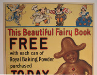 1920's Royal Baking Powder Original Vintage Food Poster