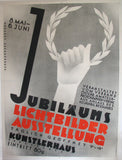 1930's Vienna Austria Jubilaums Photography Expo Vintage Poster