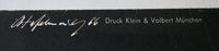 1966 Musica Viva Carl Orff Original Vintage Classical Music Poster