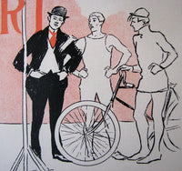 1890's Harper's Edward Penfield Vintage Literary Poster Sports