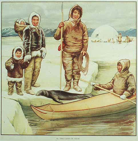 1930s Alaska Original British Inuit Vintage Children's Poster – Vintage ...