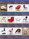 1990's Vitra Chairs Collection Modern Design Poster